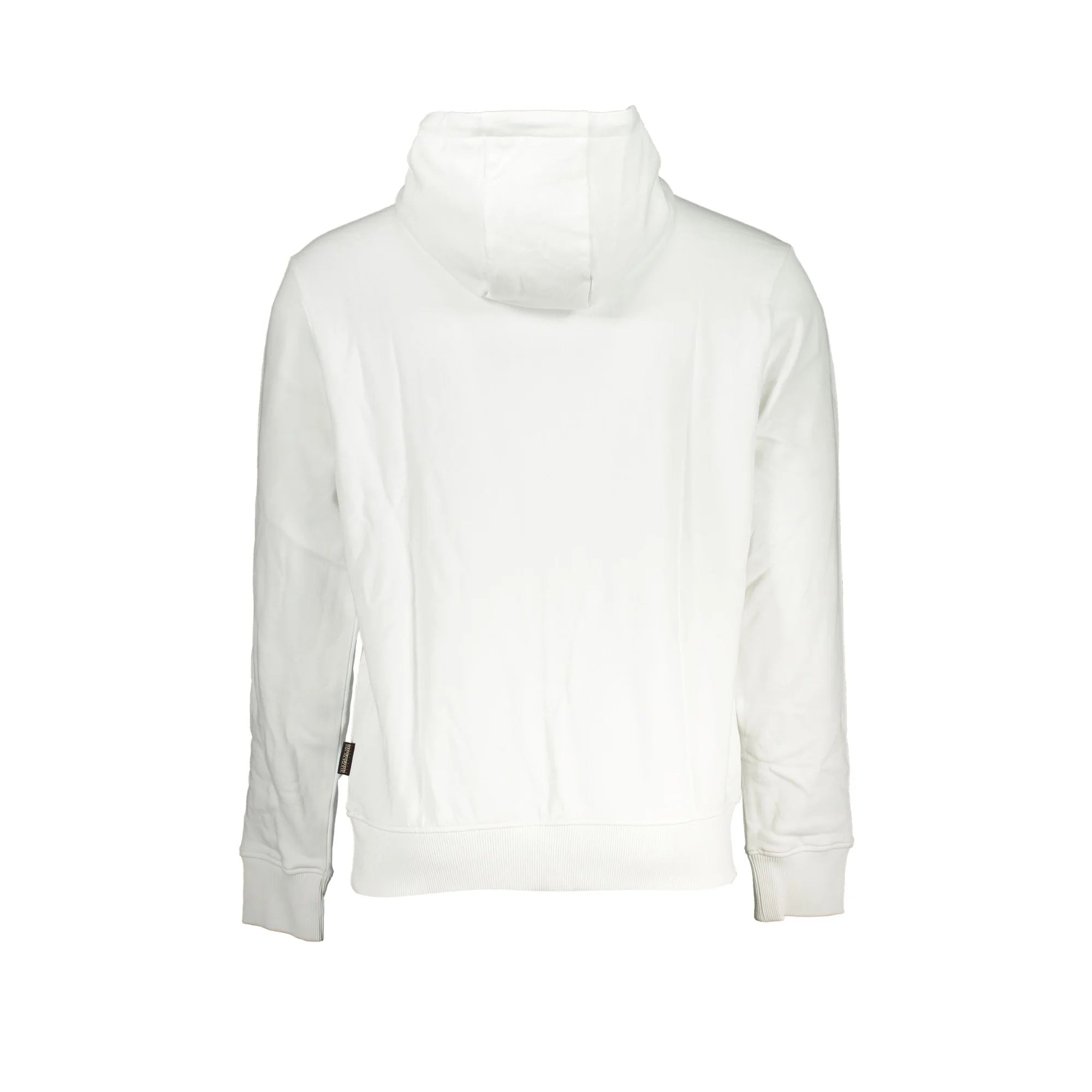 NAPAPIJRI FELPA CON ZIP UOMO BIANCO