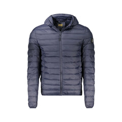 Cavalli Class Veste Homme Bleu avec Capuche Amovible