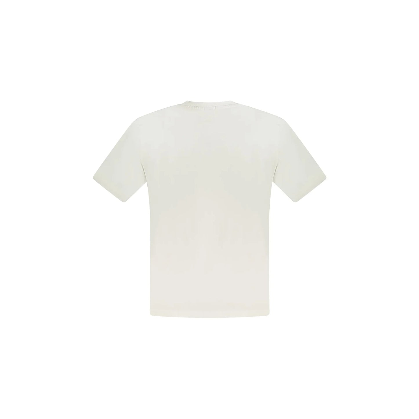 North Sails T-Shirt Uomo Bianca Girocollo Cotone Stampa Logo bianco - vista 2