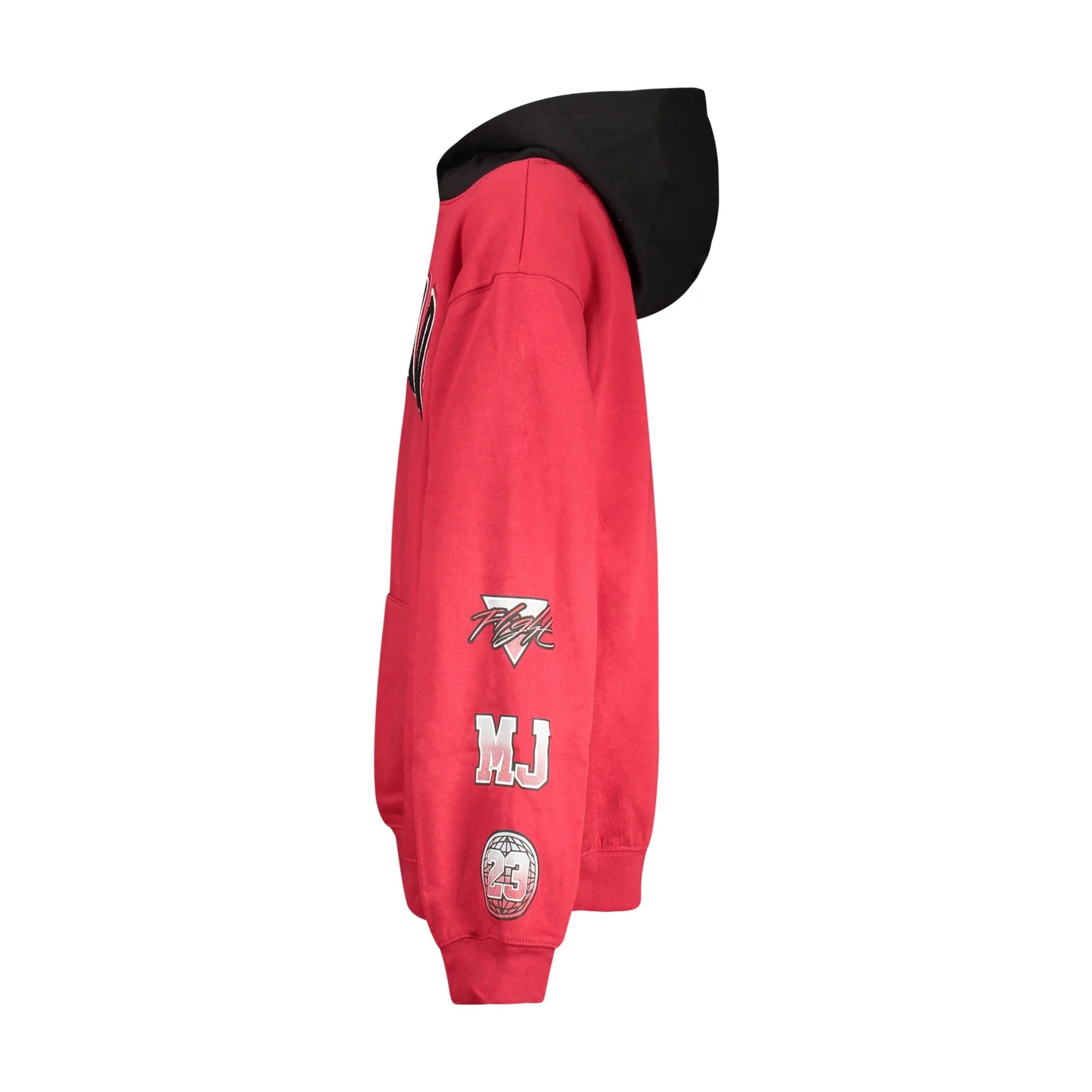 JORDAN FELPA SENZA ZIP BAMBINO ROSSO