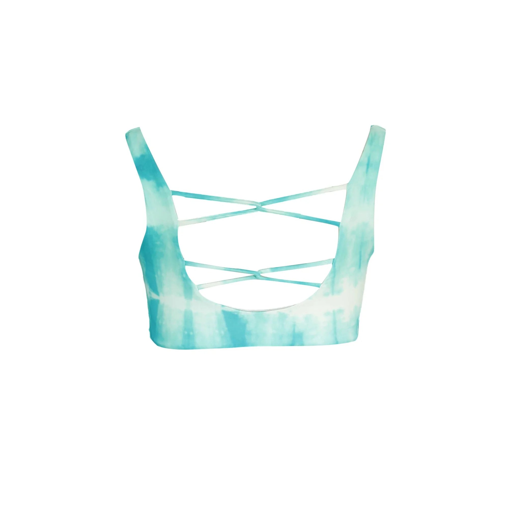 KARL LAGERFELD BEACHWEAR COSTUME PARTE SOPRA DONNA AZZURRO