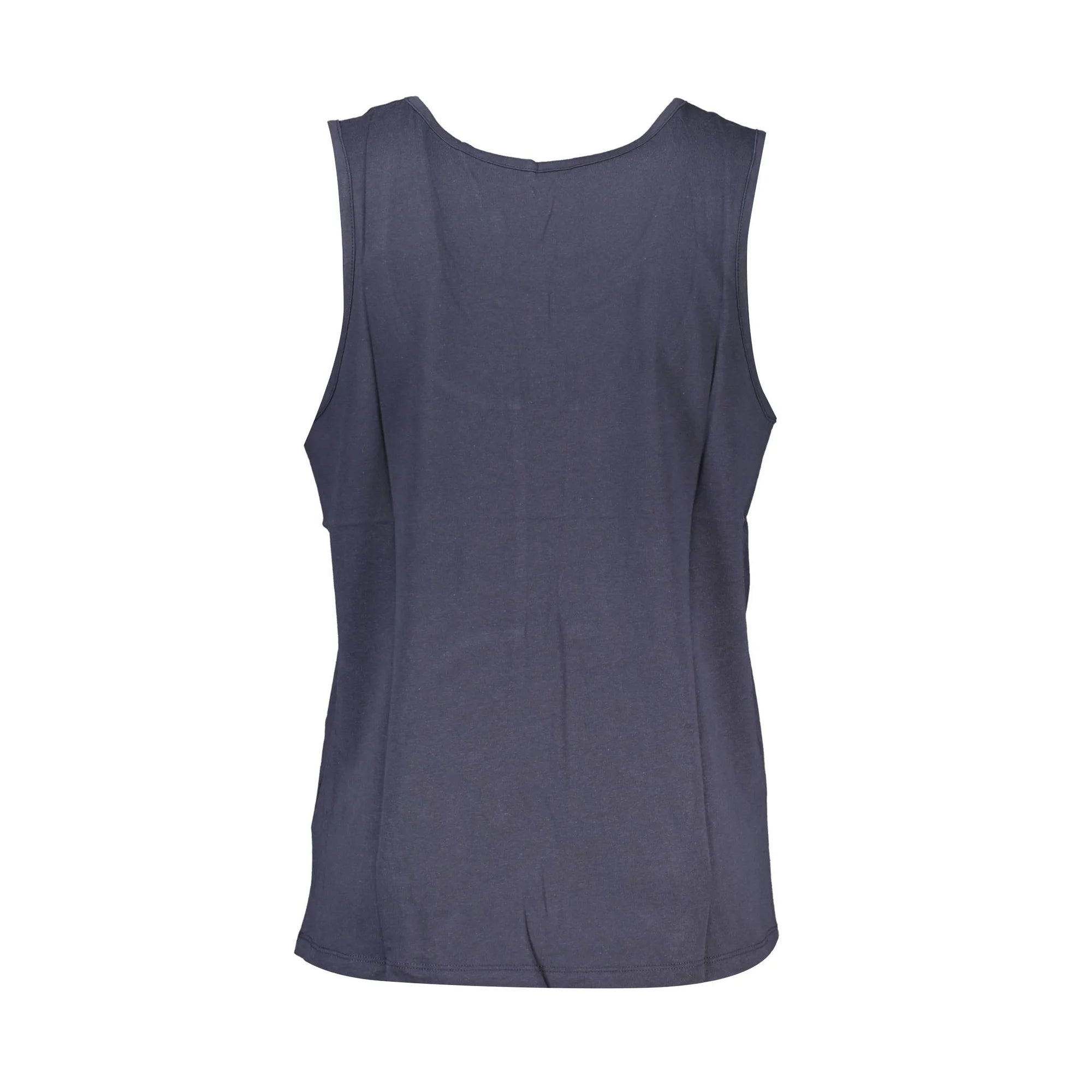 Gian Marco Venturi Canotta Uomo Blu Stampa Logo Camicie - vista 2