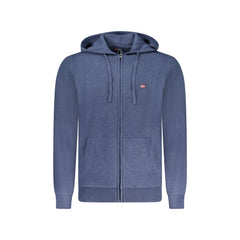 Norway 1963 Pulover Cardigan Bărbați Albastru Brodat
