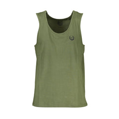 Gian Marco Venturi Camiseta Hombre Verde Bordado