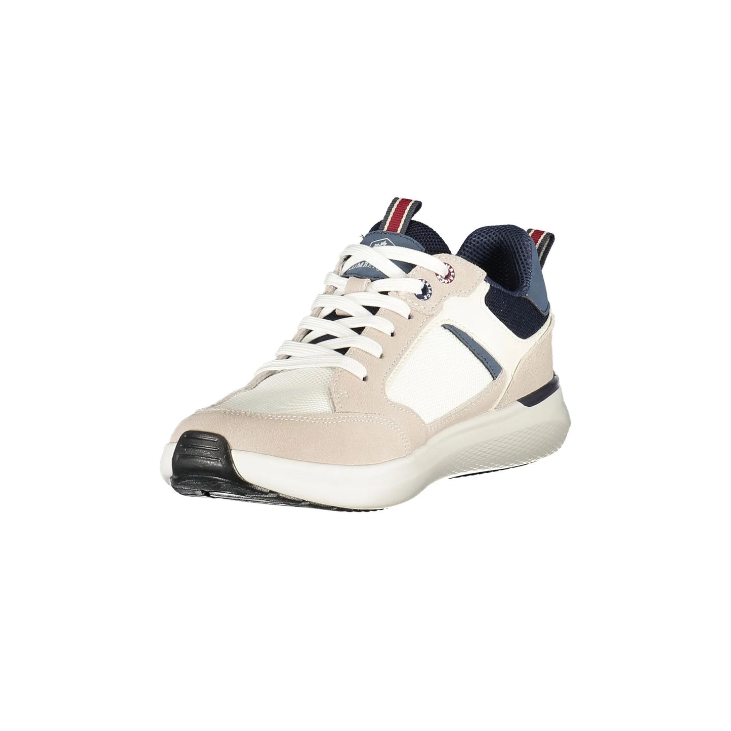 Lumberjack Sneakers Uomo Bianche Dettagli a Contrasto bianco - vista 3