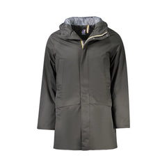 K-Way Giubbotto Maniche Lunghe Uomo Nero Logo
