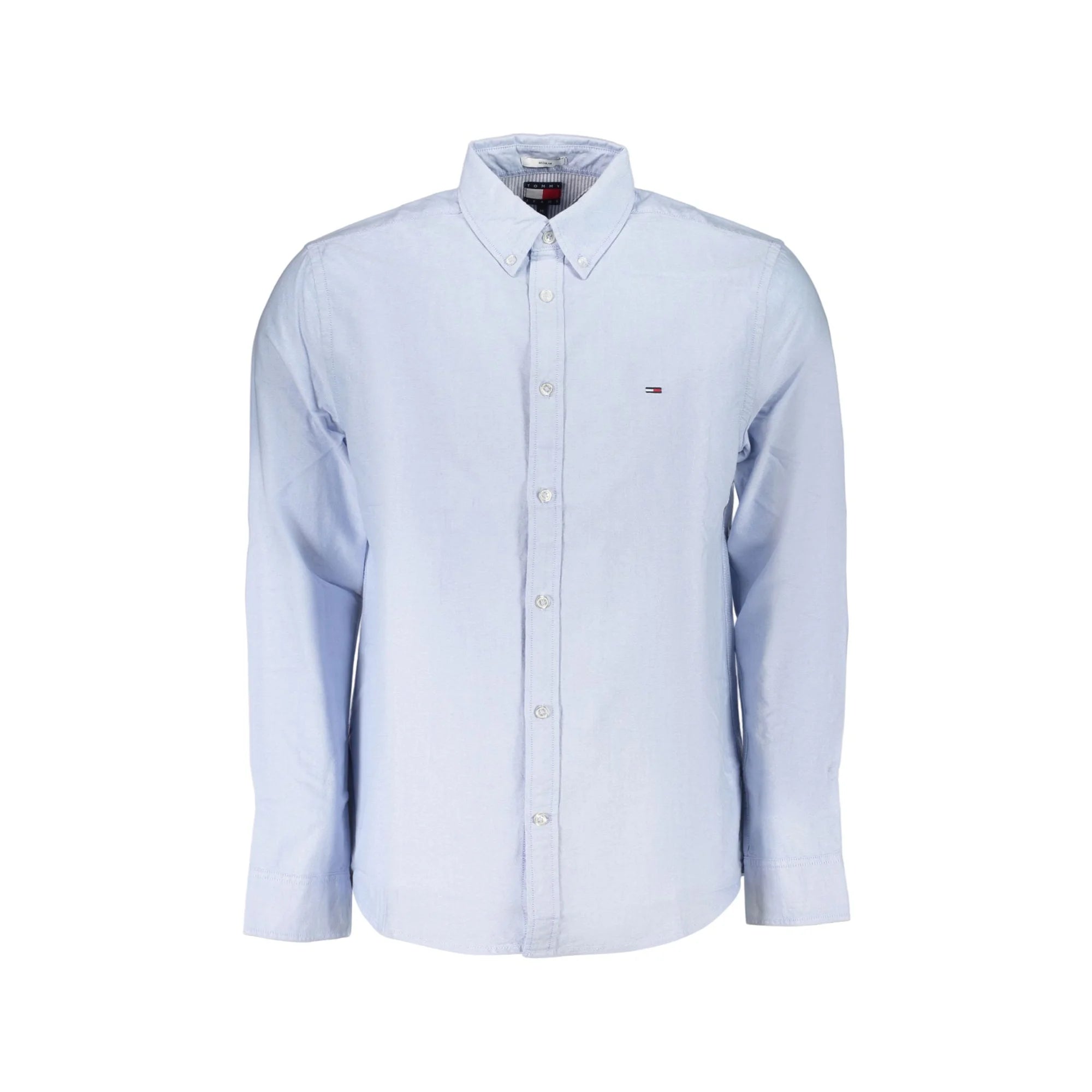 TOMMY HILFIGER CAMICIA MANICHE LUNGHE UOMO AZZURRO