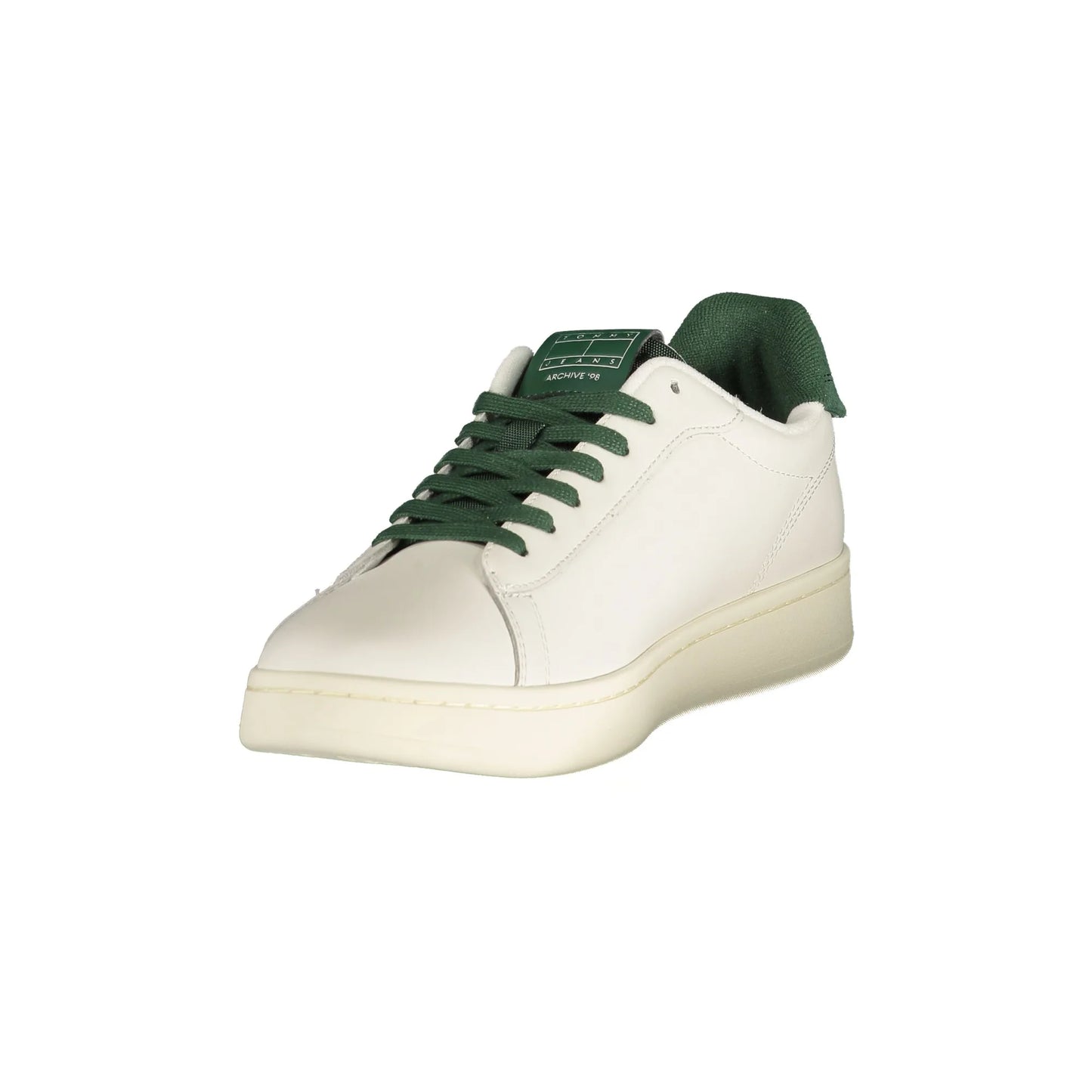 Tommy Hilfiger Sneakers Uomo Bianche Stampa Logo bianco - vista 3