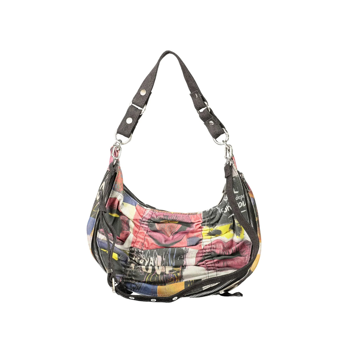 DESIGUAL BORSA DONNA NERO