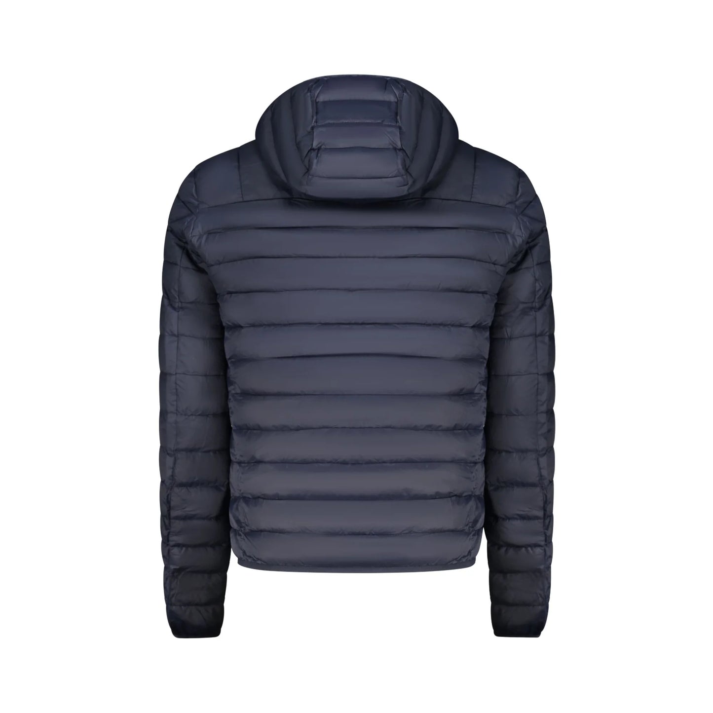 Cavalli Class Giubbotto Uomo Blu con Cappuccio Removibile e Logo Giubbotti e Giacche - vista 2