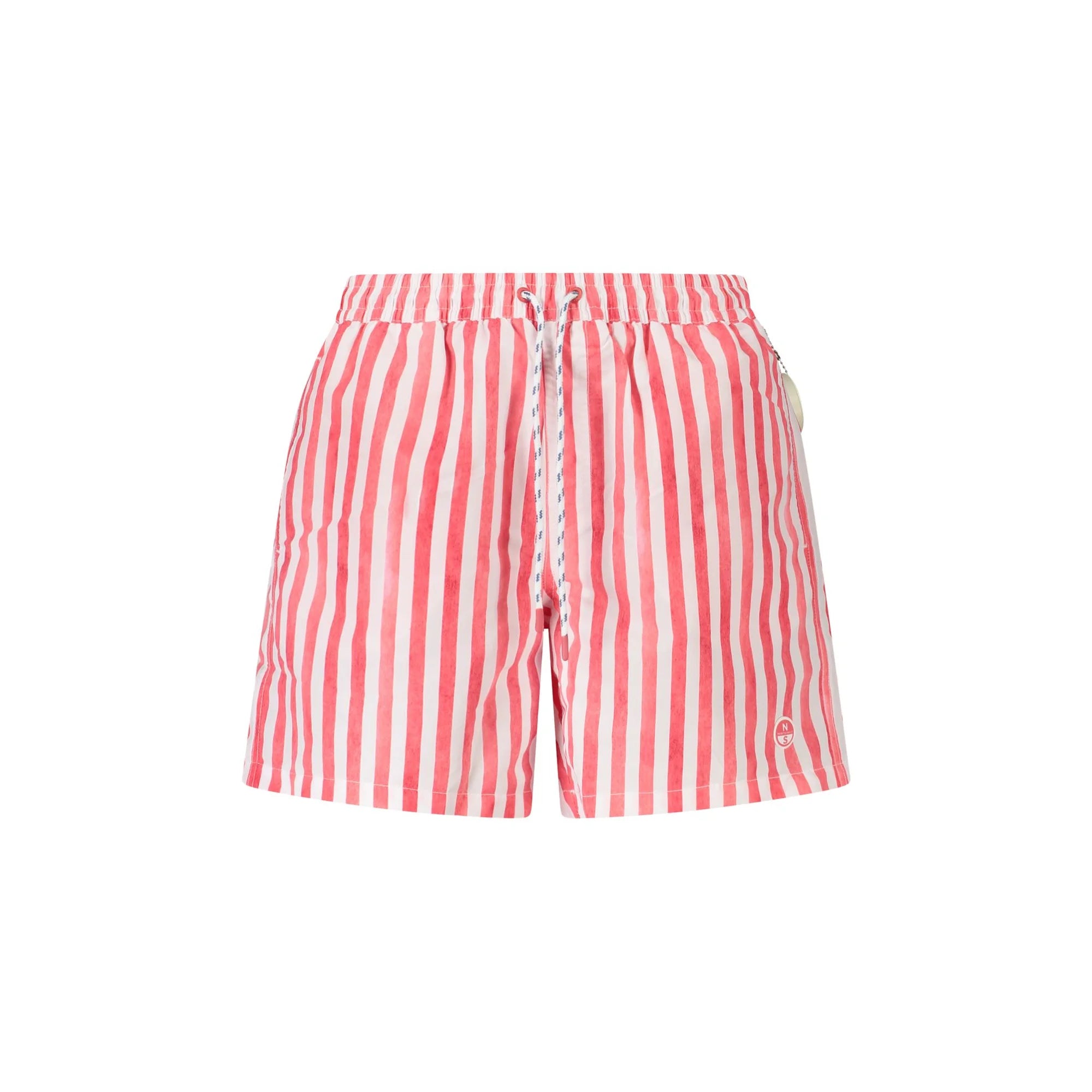 North Sails Costume da Mare Uomo Rosso Logo - foto prodotto