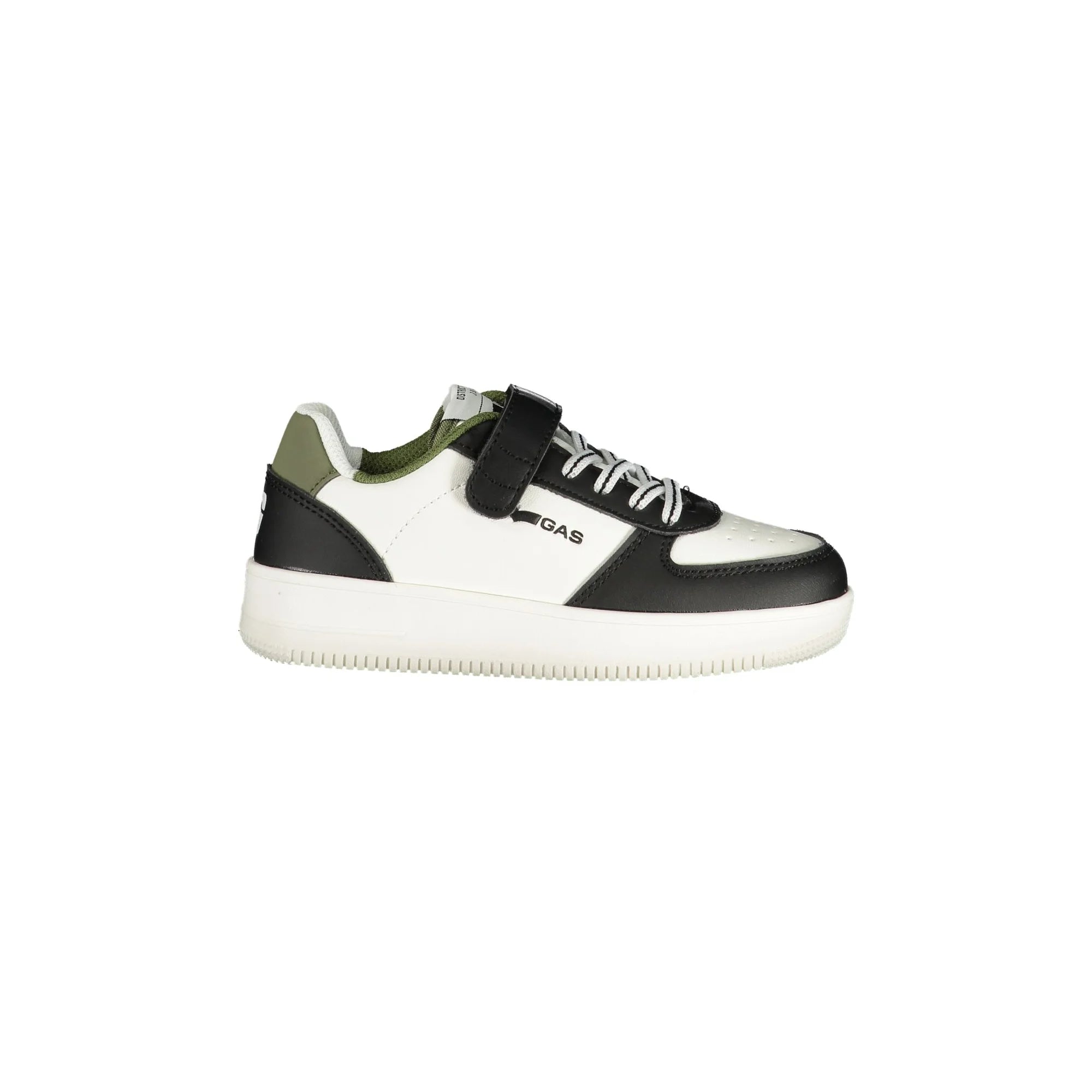 Gas Sneakers Unisex Bianche Stampa Logo Bianco - foto prodotto