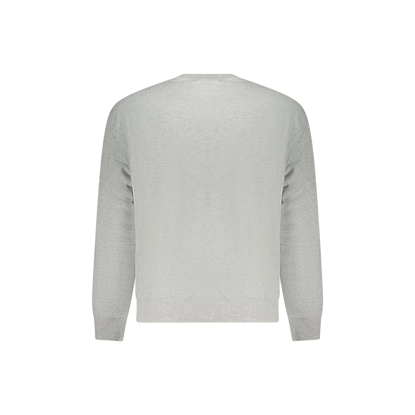 Calvin Klein Felpa Maniche Lunghe Uomo Grigia Stampa Felpe grigio - vista 2