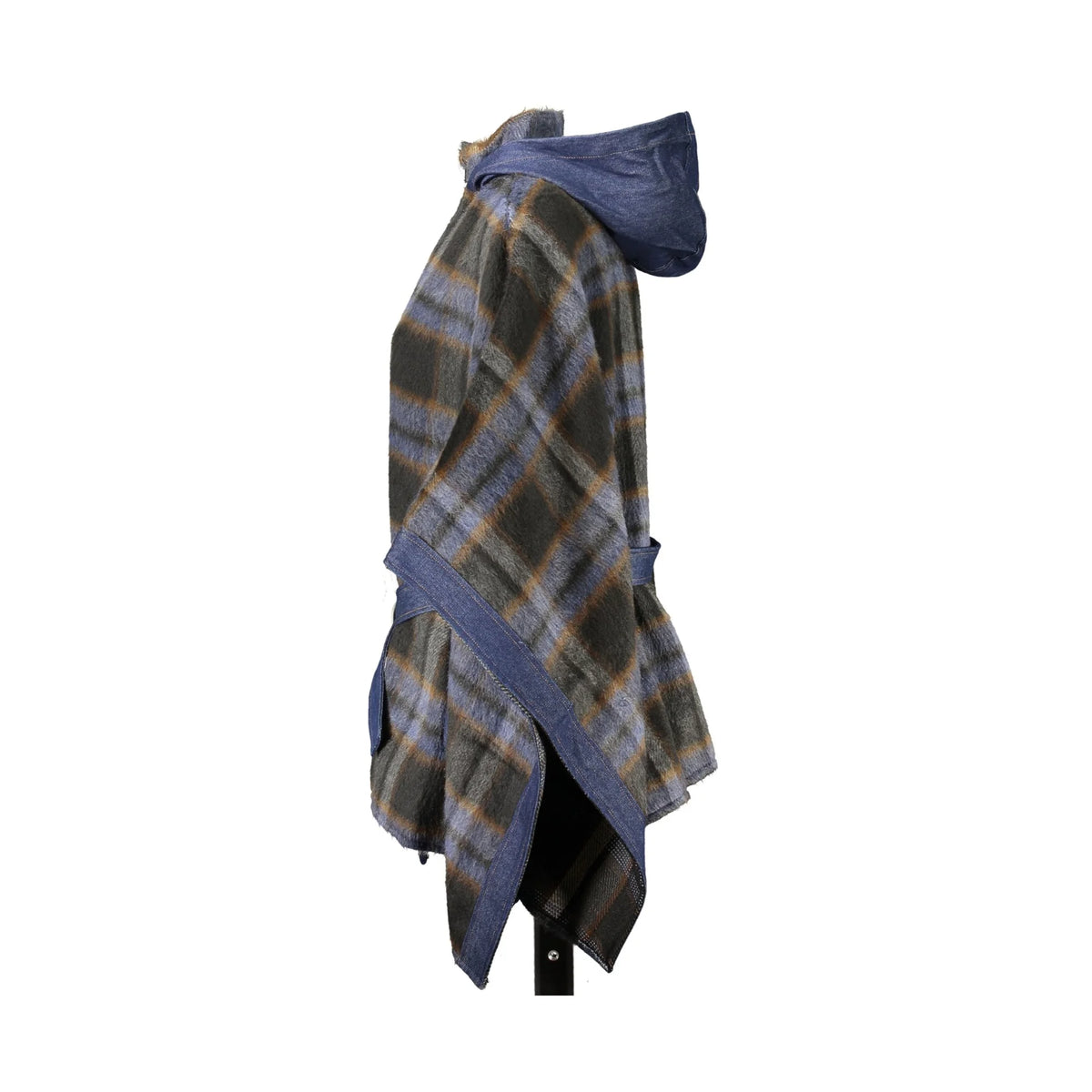 DESIGUAL PONCHO DONNA BLU