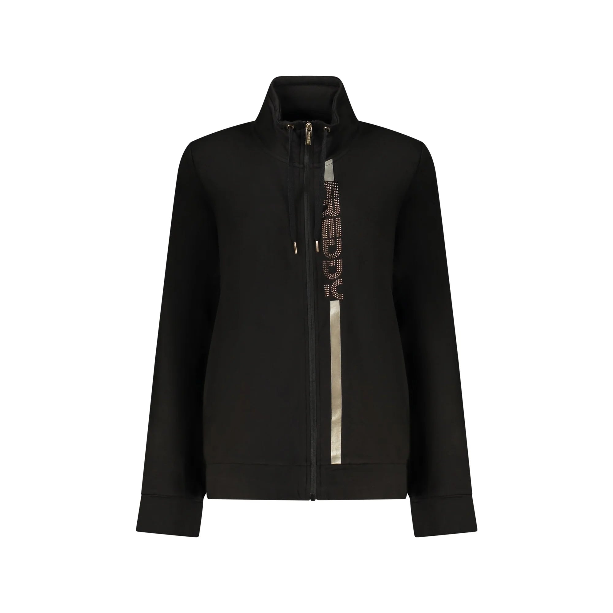 FREDDY FELPA CON ZIP DONNA NERO