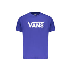 Vans T-Shirt Μανίκια Κοντά Ανδρική Μπλε Εκτύπωση Λογότυπο
