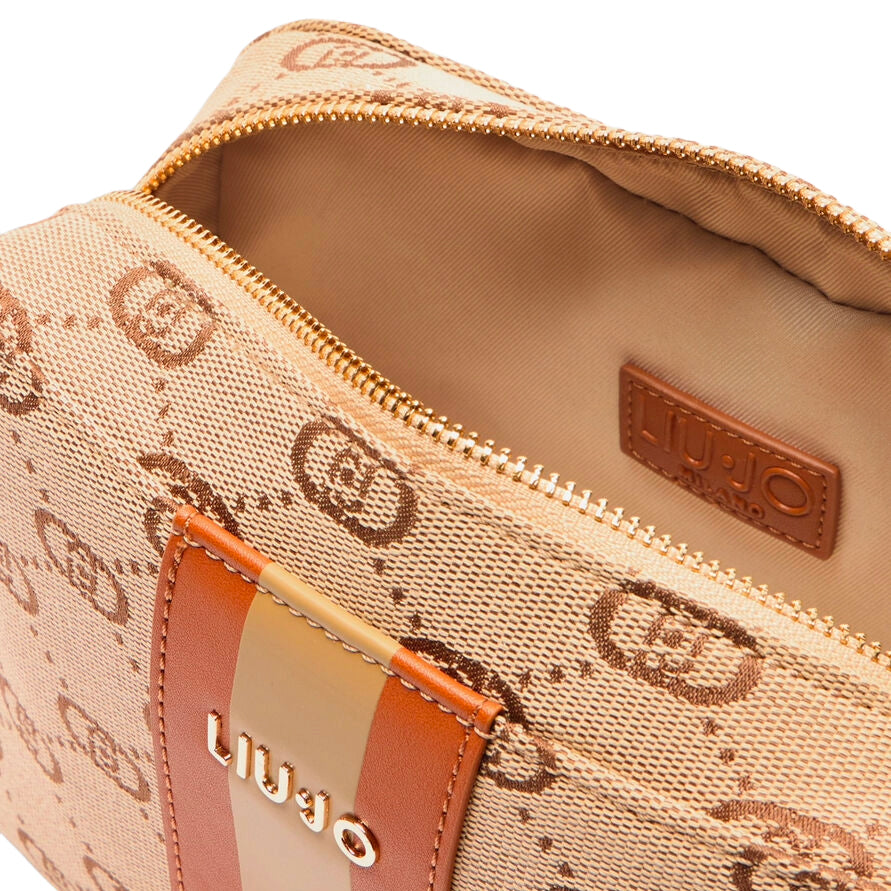 Borsa Donna a Tracolla Liu Jo in Tessuto Jacquard con Monogram LJ