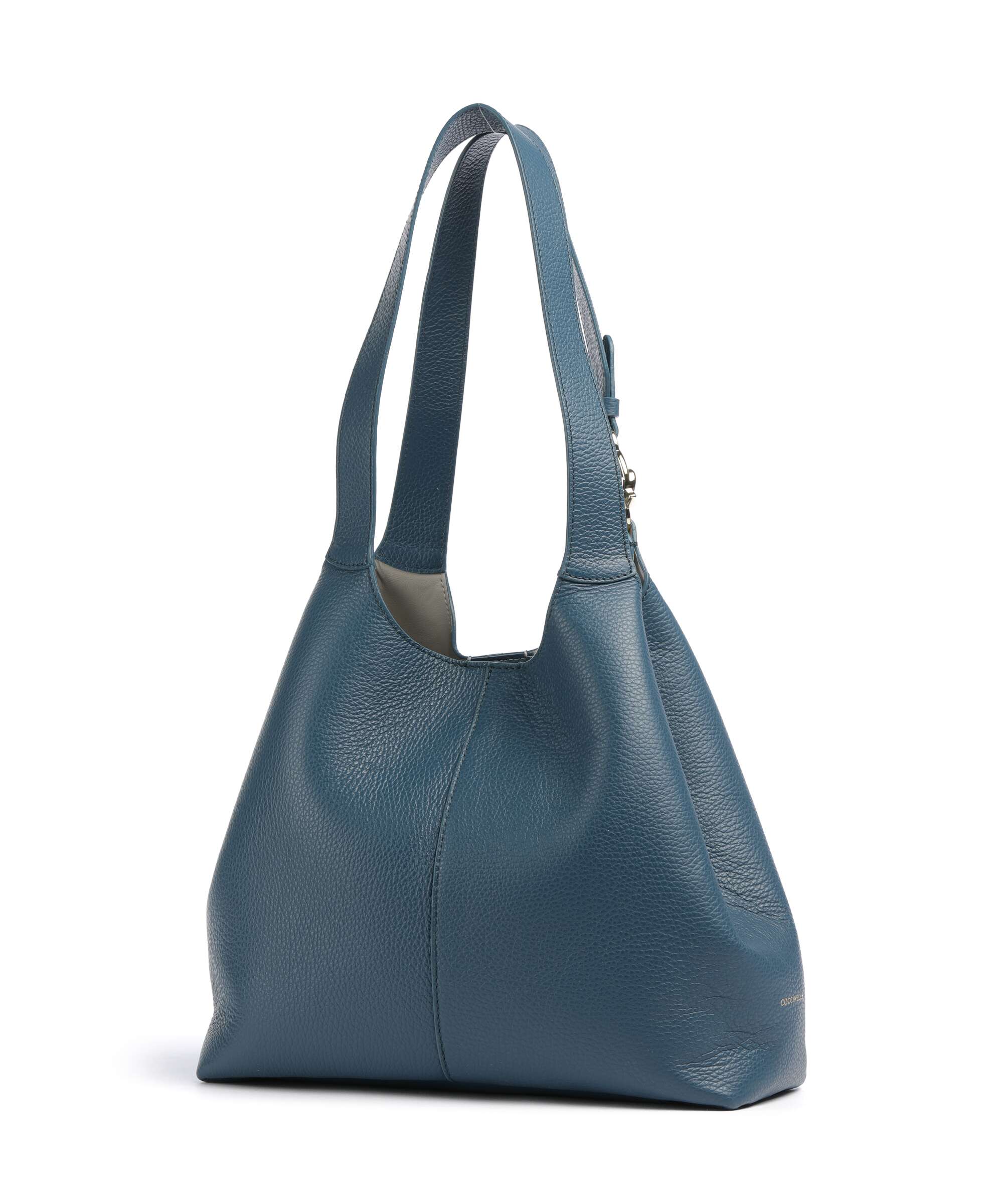 Coccinelle Borsa a Spalla Pelle Donna Blu Dettagli a Contrasto Borse - vista 4