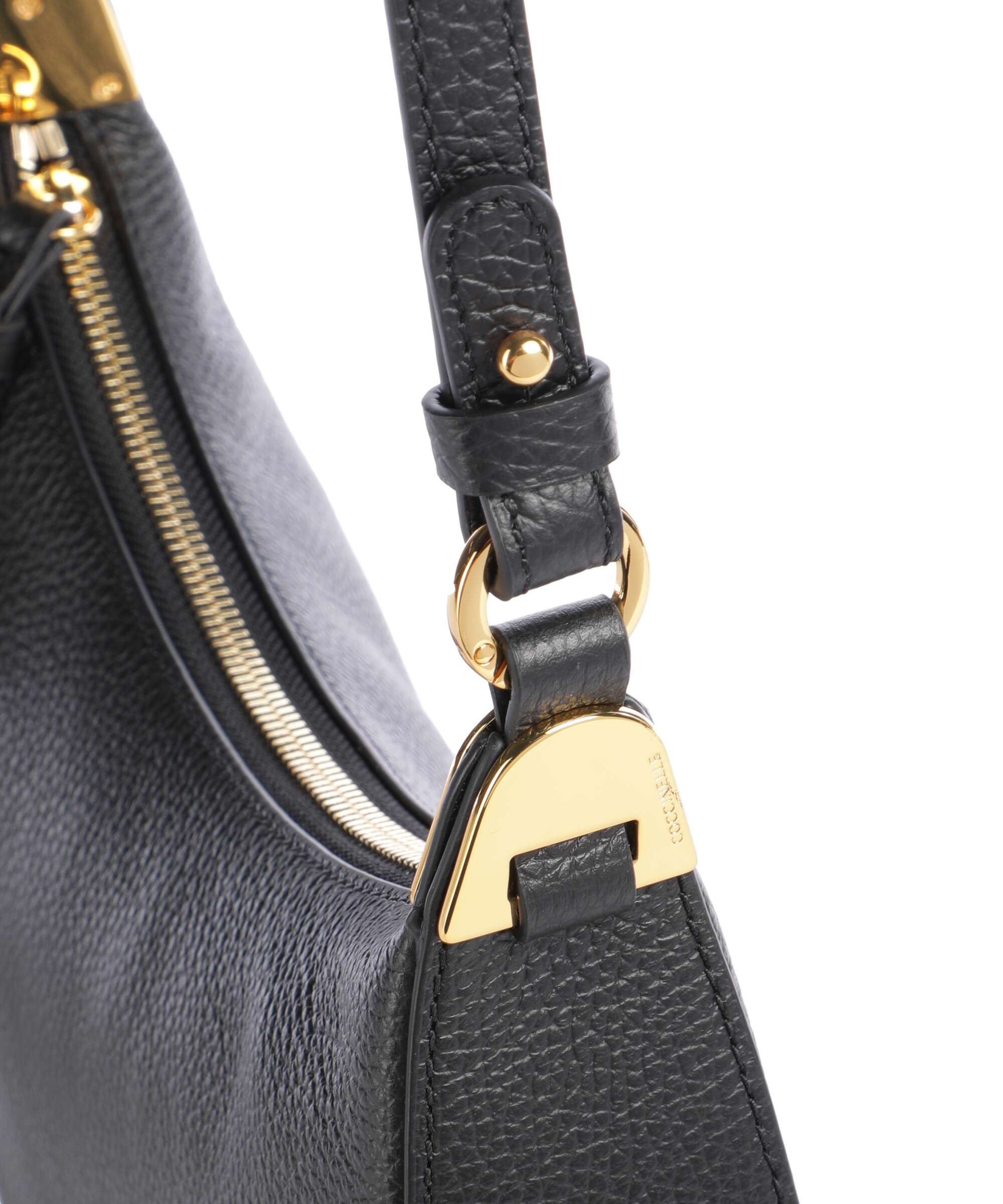 Coccinelle Borsa a Tracolla Pelle Donna Nera Chiusura con Zip Borse nero - vista 4