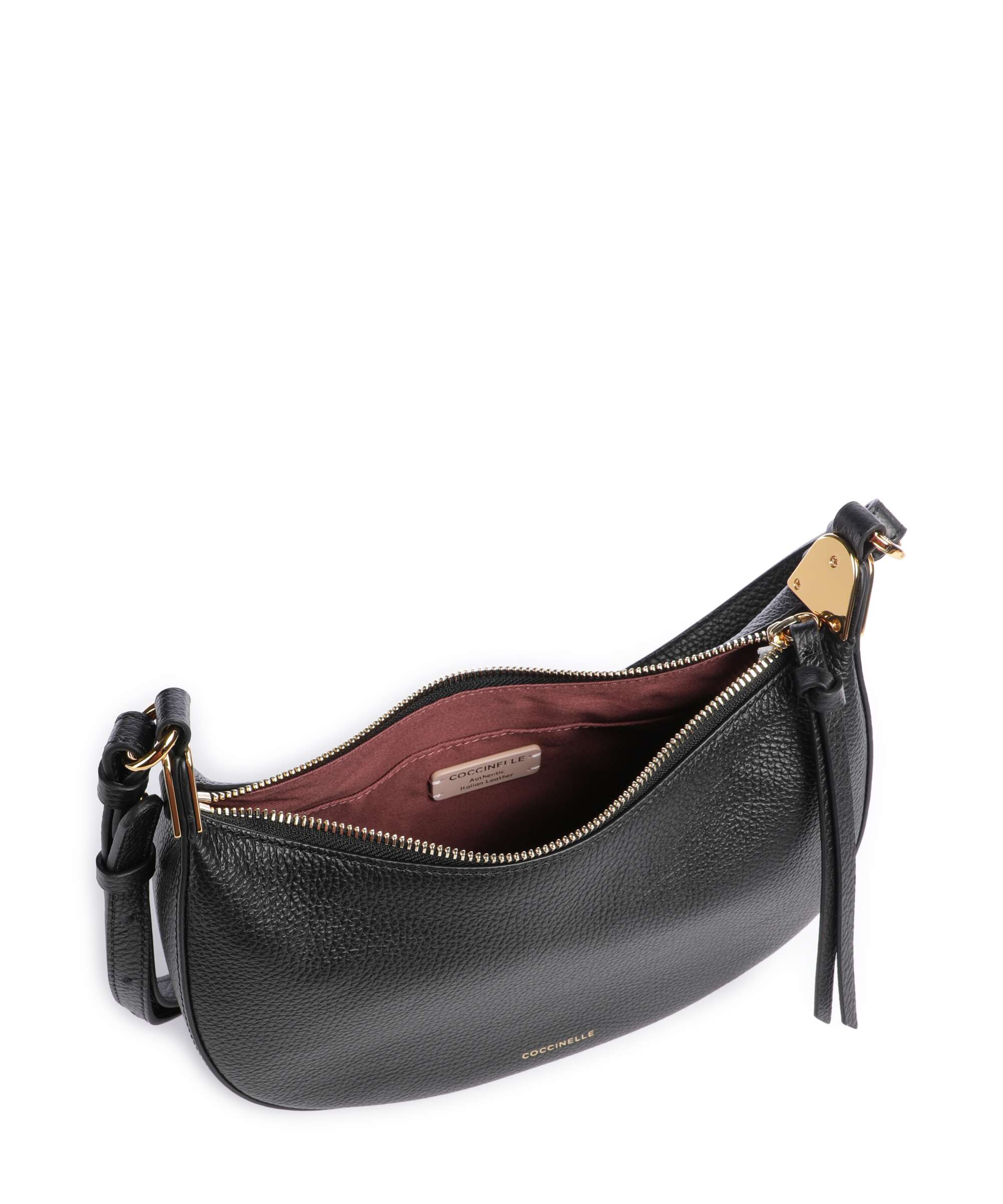 Coccinelle Borsa a Tracolla Pelle Donna Nera Chiusura con Zip Borse nero - vista 6