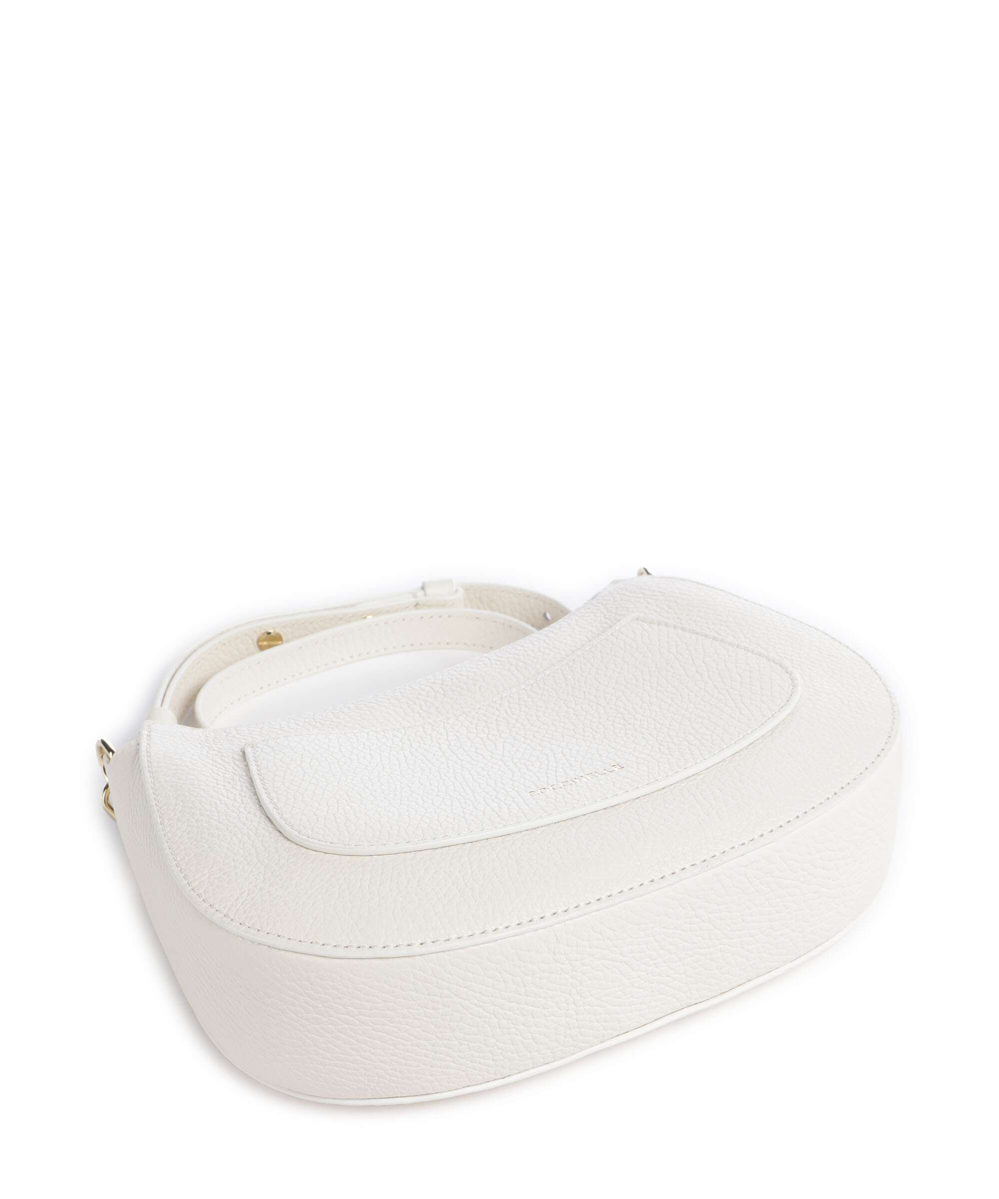 Coccinelle Borsa a Tracolla Pelle Donna Bianca Con Logo Borse bianco - vista 5