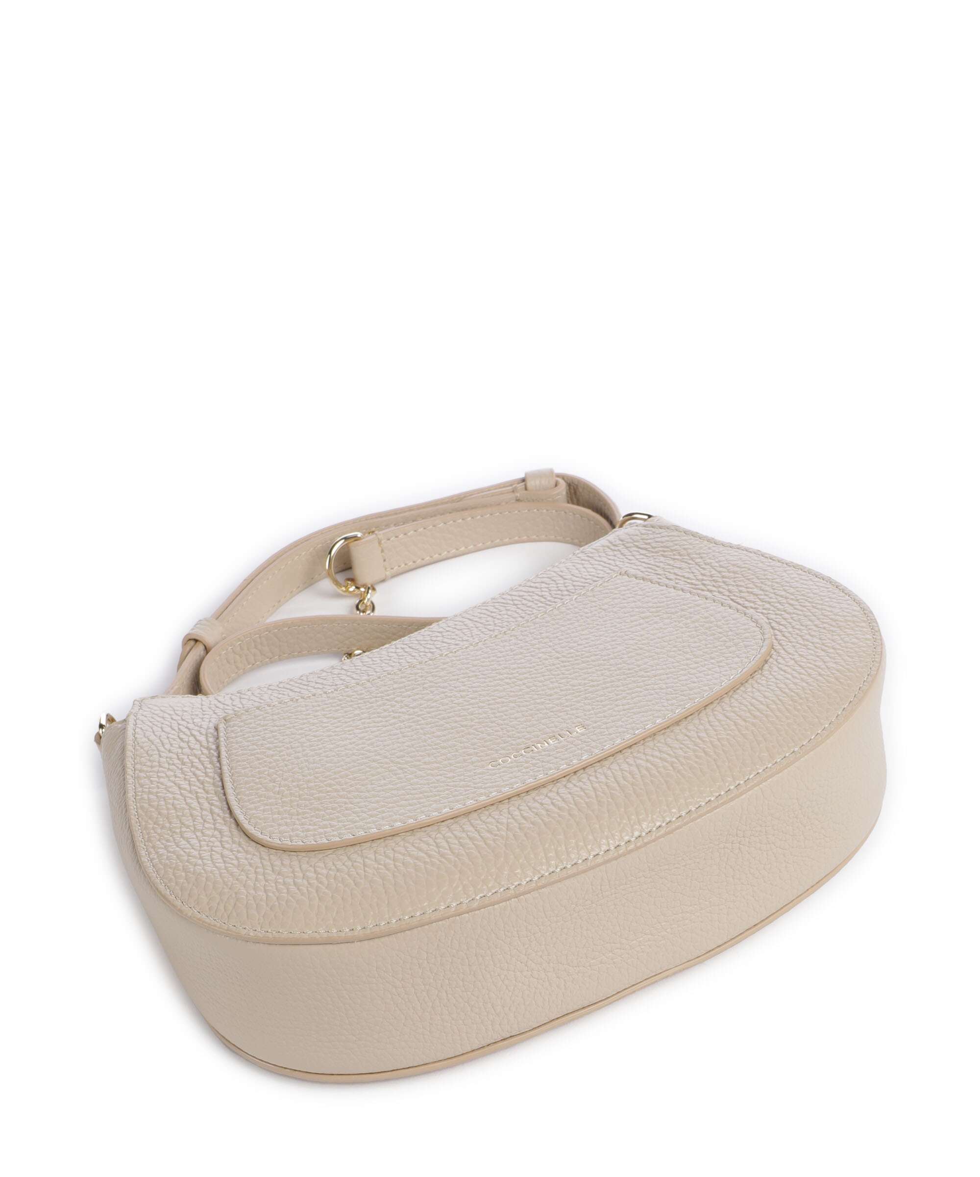 Coccinelle Borsa a Tracolla Pelle Donna Beige Con Tracolla in Catena Borse - vista 5