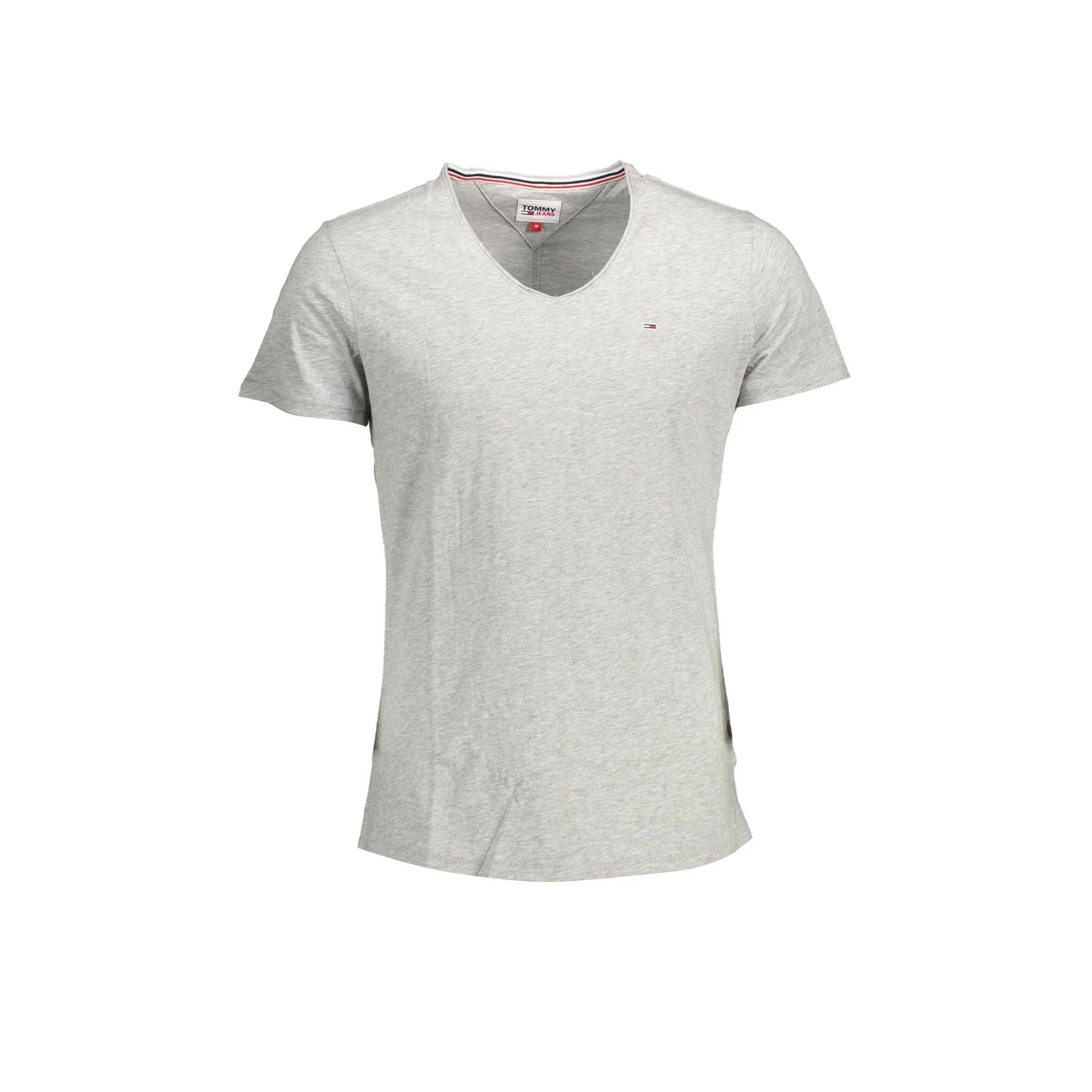 Tommy Hilfiger T-Shirt Maniche Corte Uomo Grigia Ricamo Grigio - foto prodotto