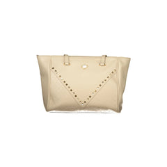 Laura Biagiotti Shoulder Bag Women Beige Zip Closure