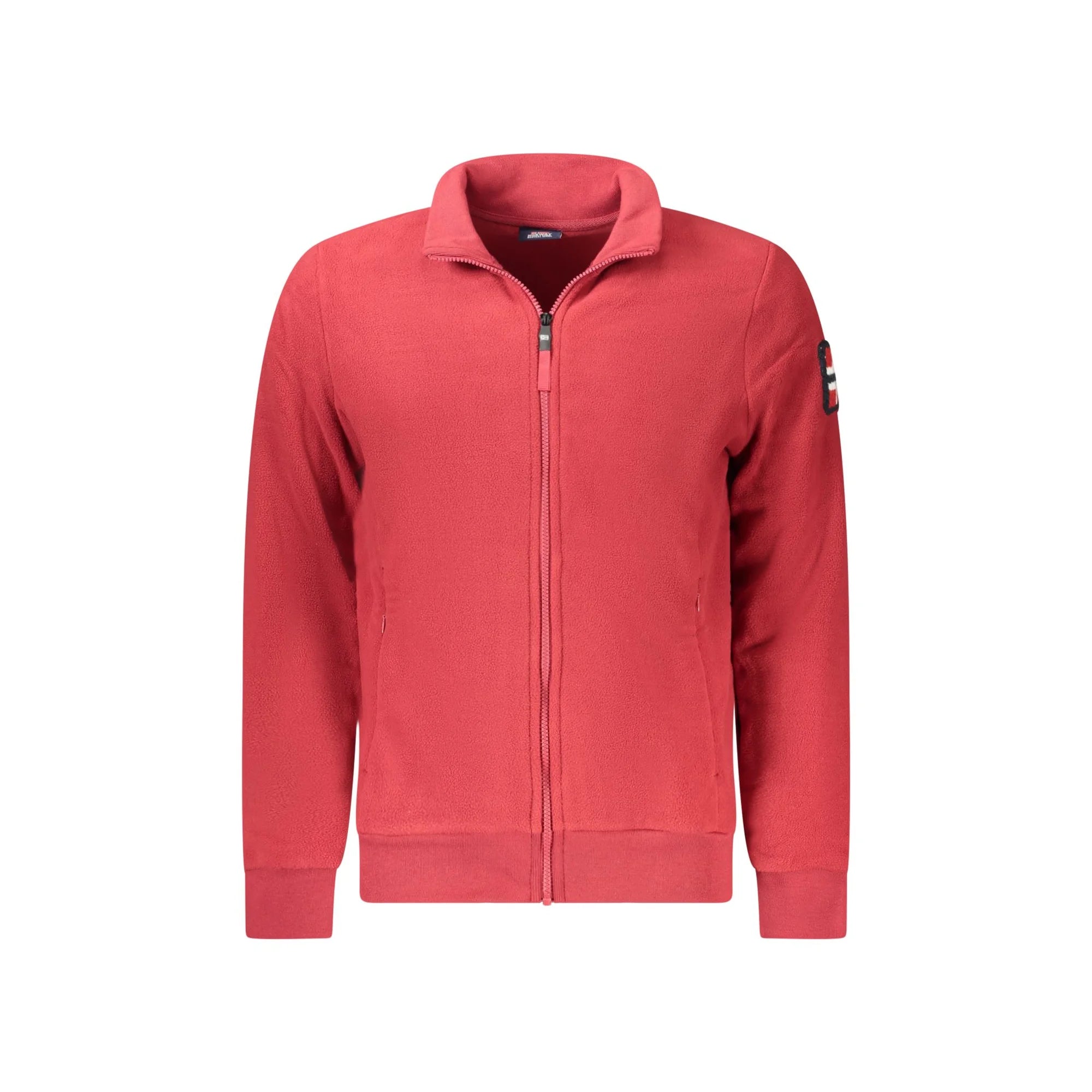 NORWAY 1963 FELPA CON ZIP UOMO ROSSO