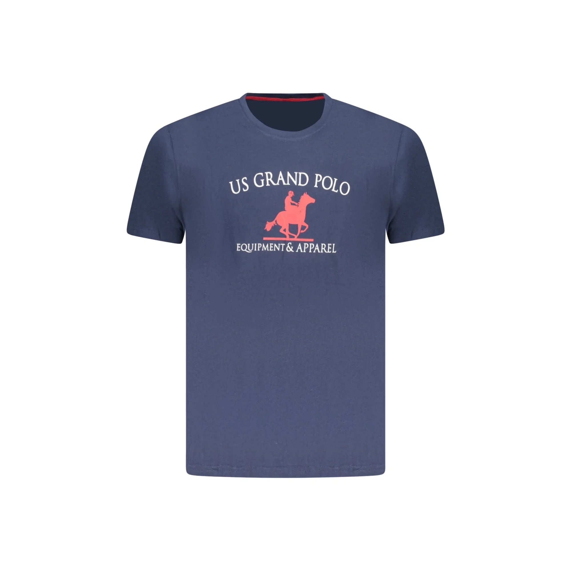 U.S. GRAND POLO T-SHIRT MANICHE CORTE UOMO BLU