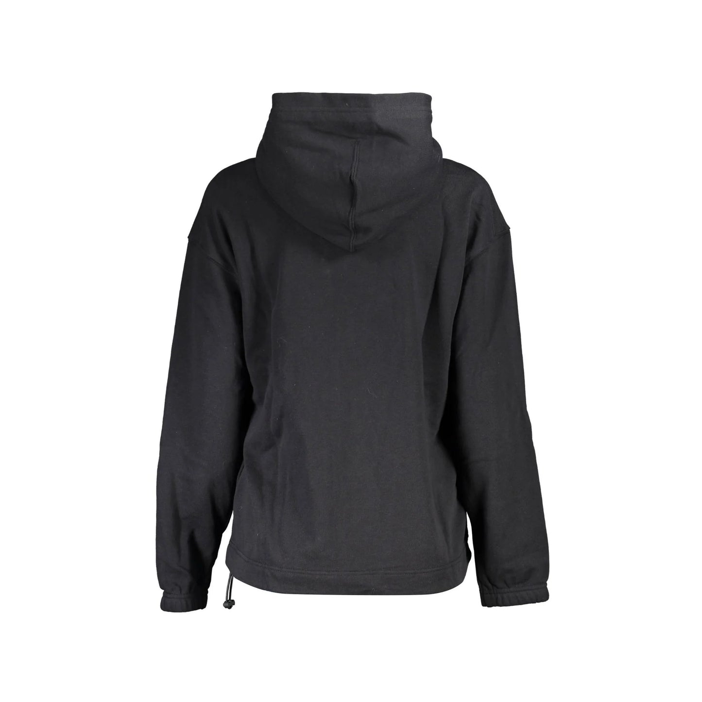 Calvin Klein Felpa Maniche Lunghe Donna Nera Stampa Logo Felpe nero - vista 2
