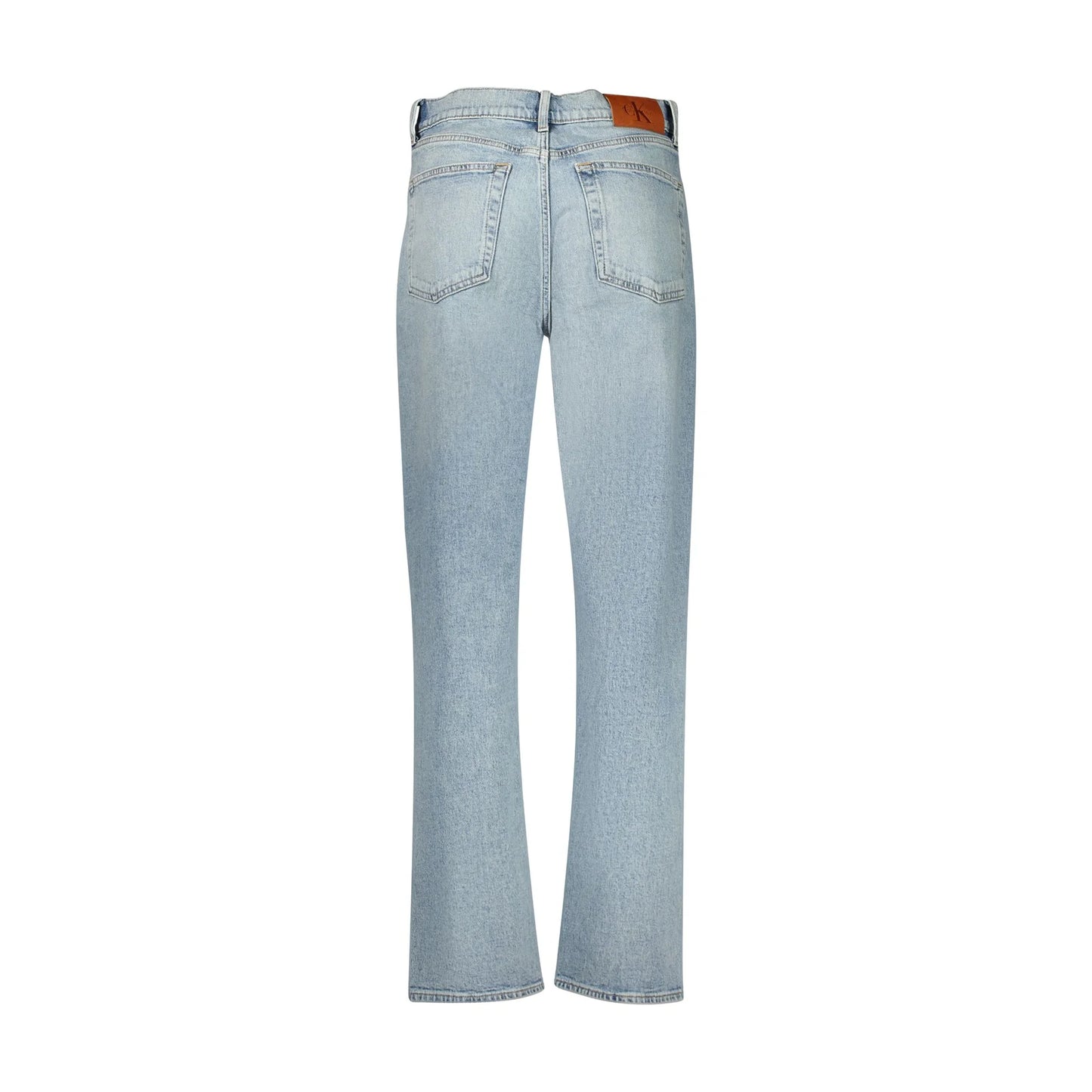 Calvin Klein Jeans Donna Azzurri Effetto Slavato Logo - vista 2