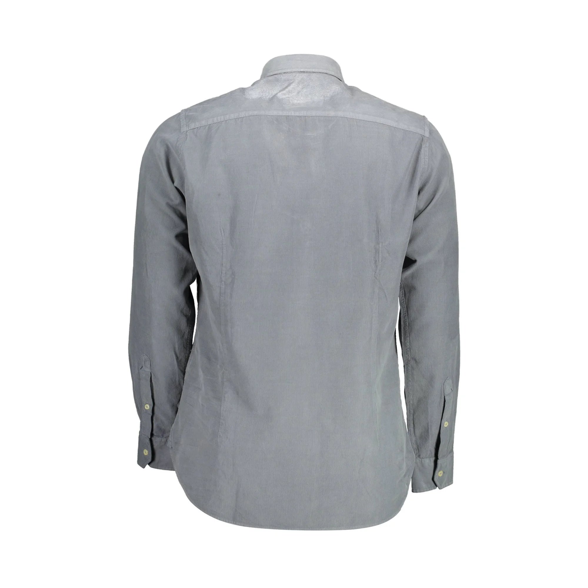 U.S. Polo Camicia Maniche Lunghe Uomo Blu Ricamo Camicie - vista 2