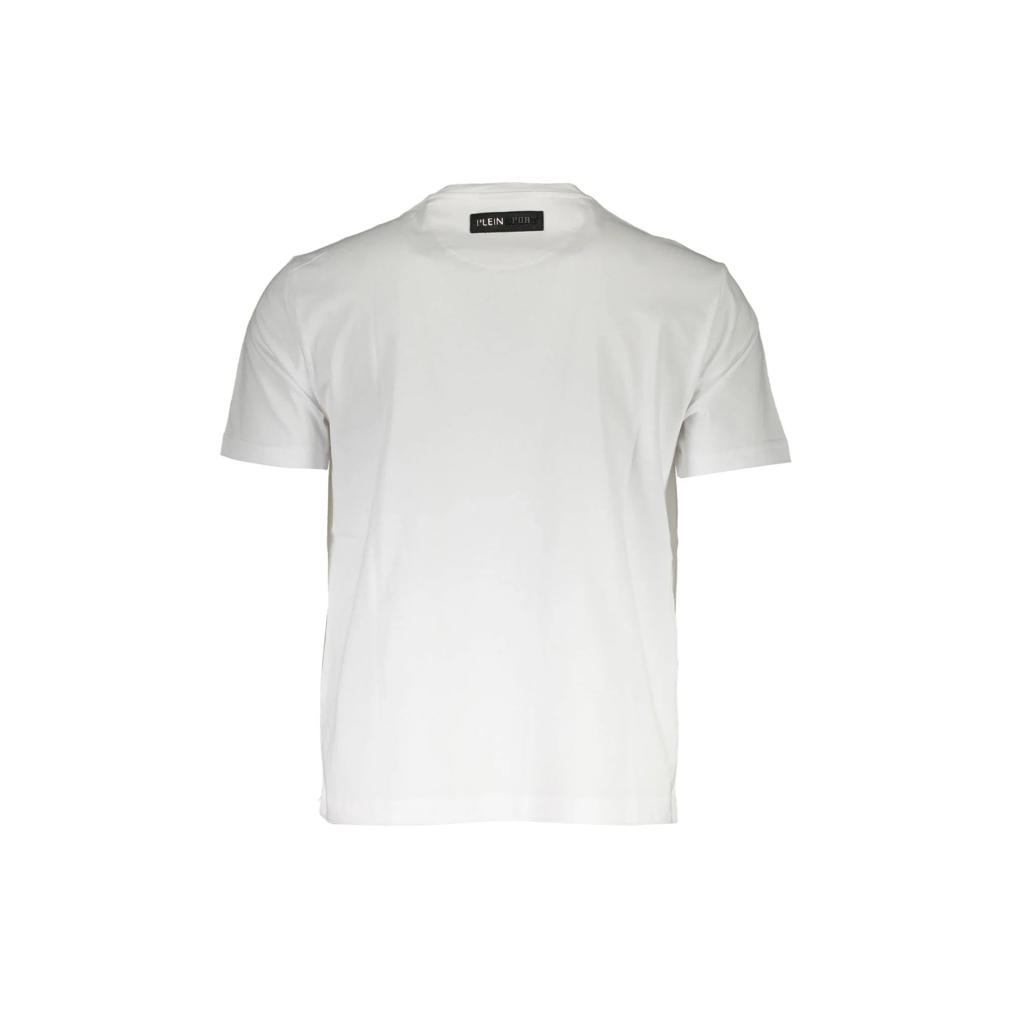 PLEIN SPORT T-SHIRT MANICHE CORTE UOMO BIANCO