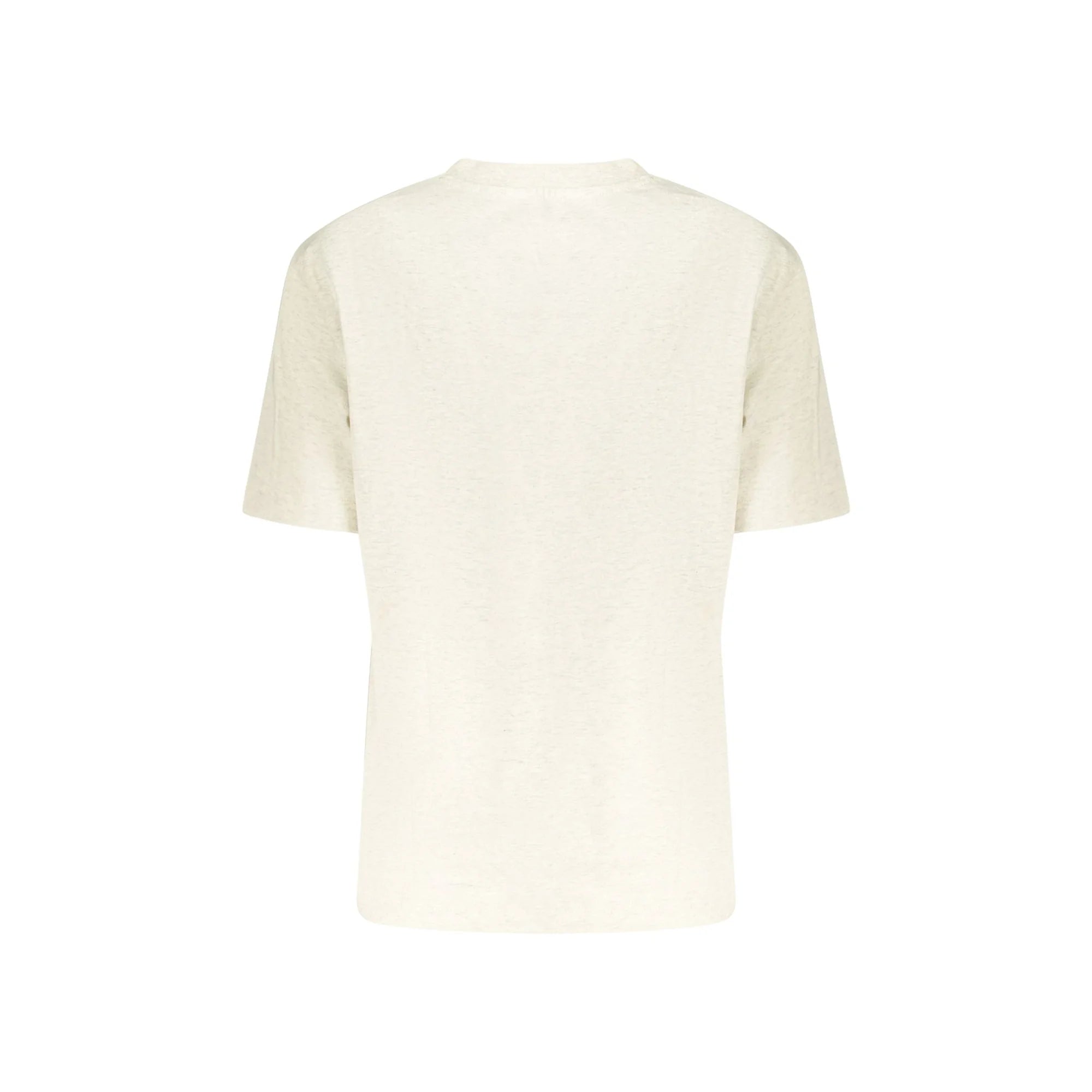 CALVIN KLEIN T-SHIRT MANICHE CORTE DONNA BEIGE