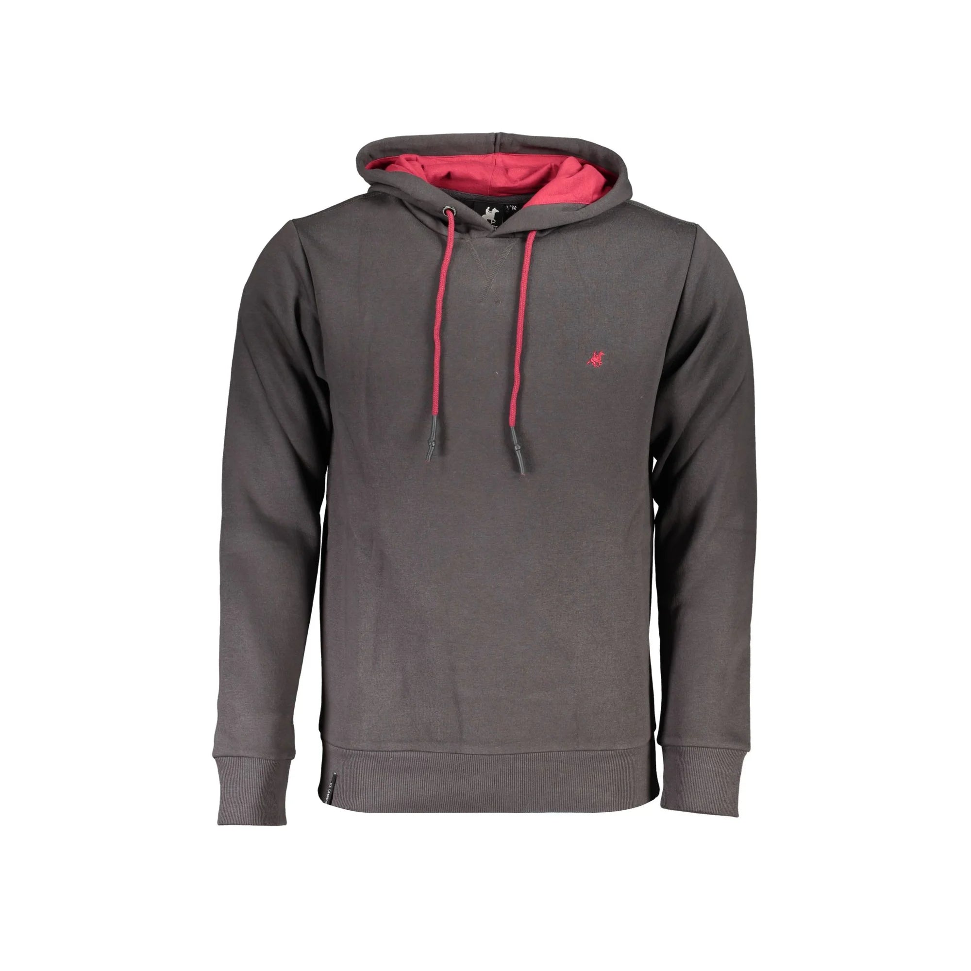 U.S. GRAND POLO FELPA SENZA ZIP UOMO GRIGIO