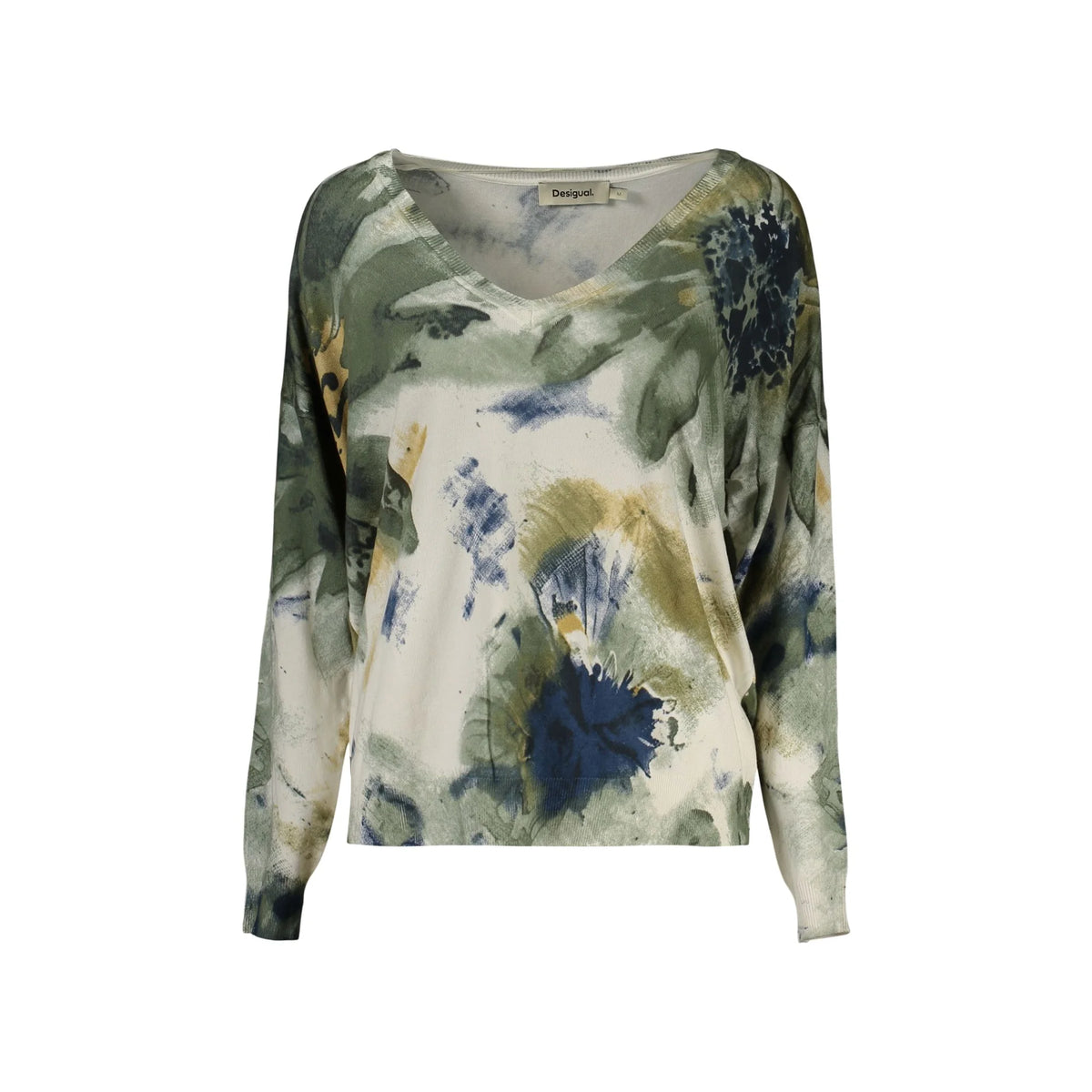 DESIGUAL MAGLIA DONNA VERDE