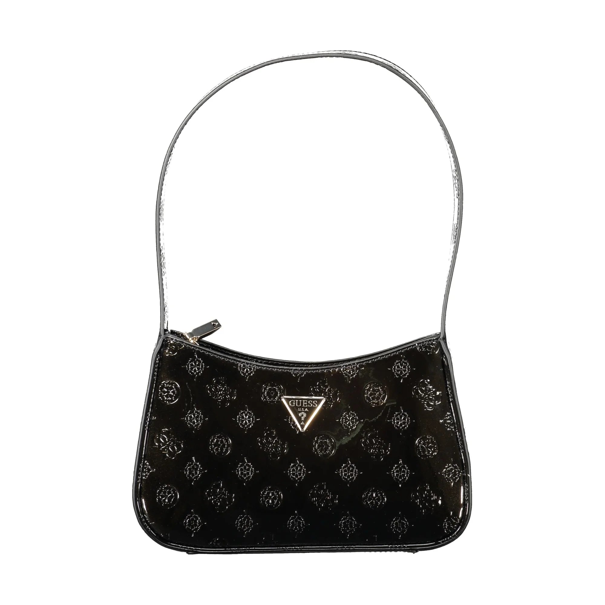 Guess Jeans Borsa a Spalla Donna Nera Logo Borse Nero - foto prodotto