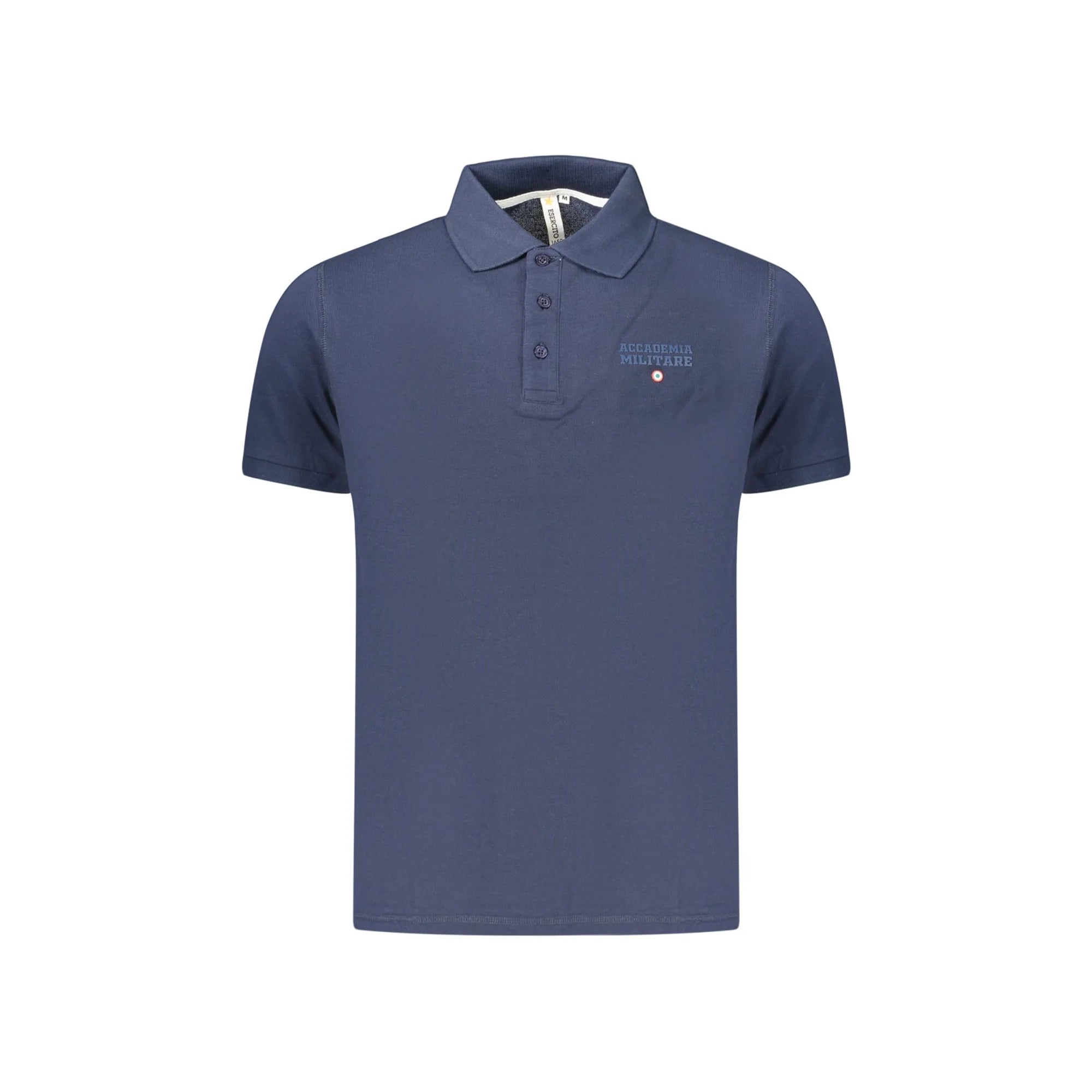 ACCADEMIA MILITARE POLO MANICHE CORTE UOMO BLU