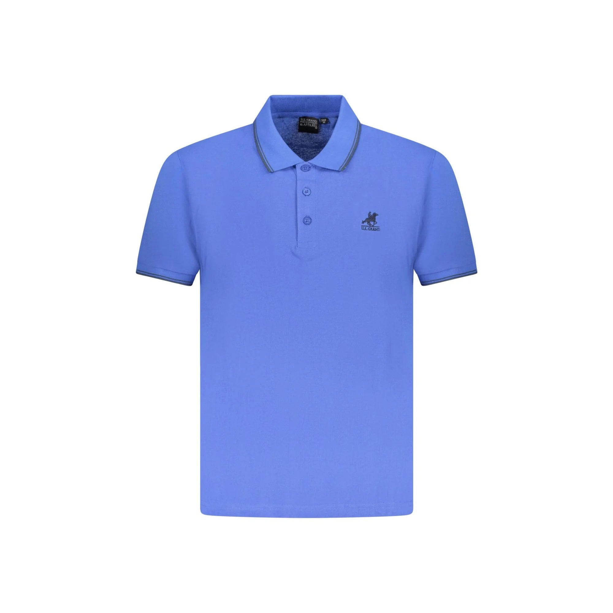 U.S. GRAND POLO POLO MANICHE CORTE UOMO BLU