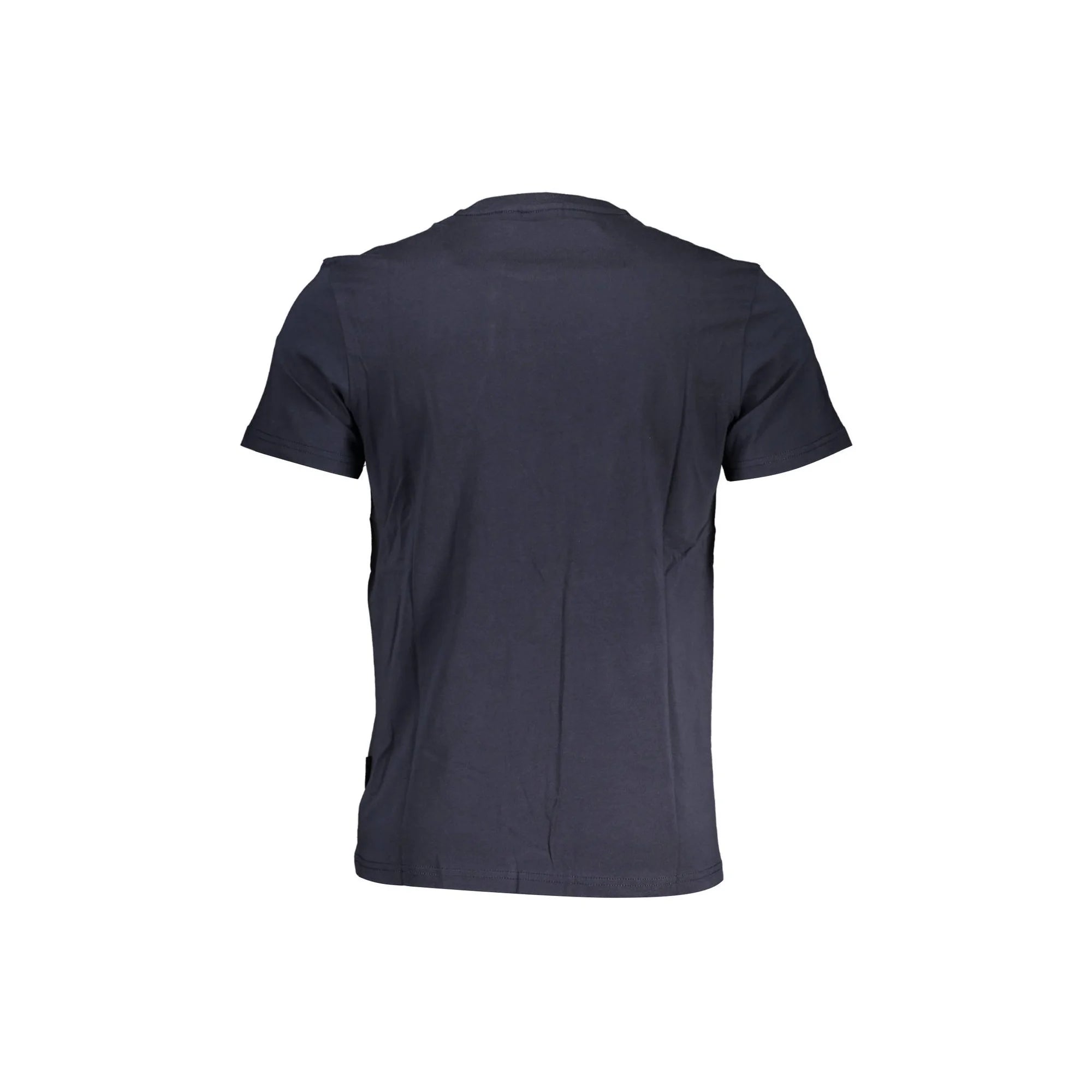 Napapijri T-Shirt Maniche Corte Uomo Blu Ricamo - vista 2