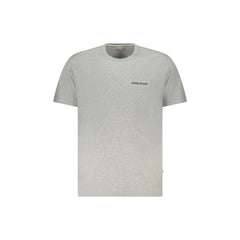 Guess Jeans T-Shirt Kratki Rukavi Muškarci Siva Ispis Logotipa