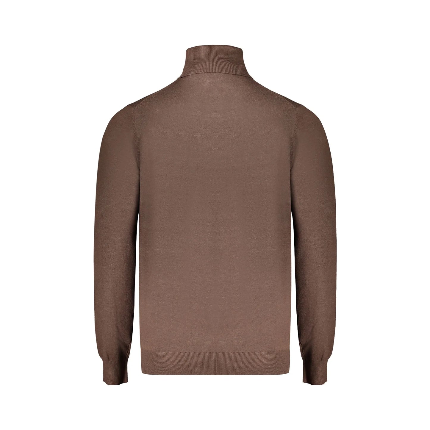 Norway 1963 Maglia Uomo Marrone Dolcevita con Ricamo e Logo Maglie - vista 2