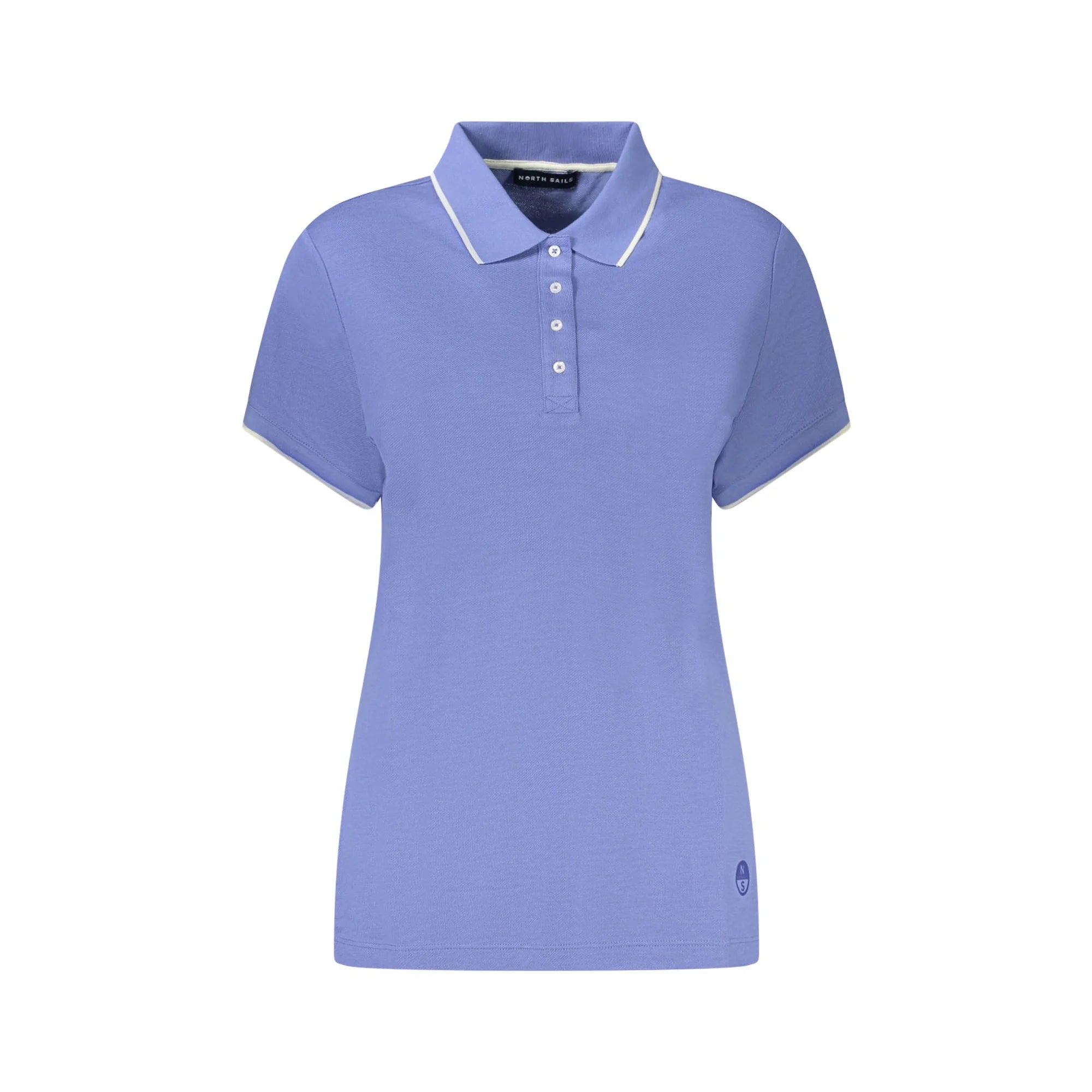 North Sails Polo Maniche Corte Donna Blu Stampa - foto prodotto