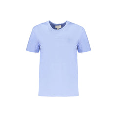 Calvin Klein T-Shirt Manga Curta Mulher Azul Bordado