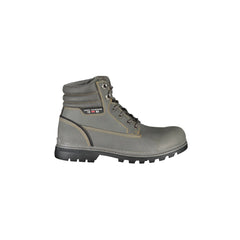 CARRERA Bottines Homme Grises avec Lacets et Détails Contrastés