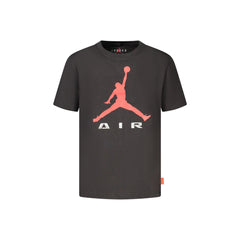 Jordan T-Shirt Maniche Corte Unisex Nera Stampa Logo