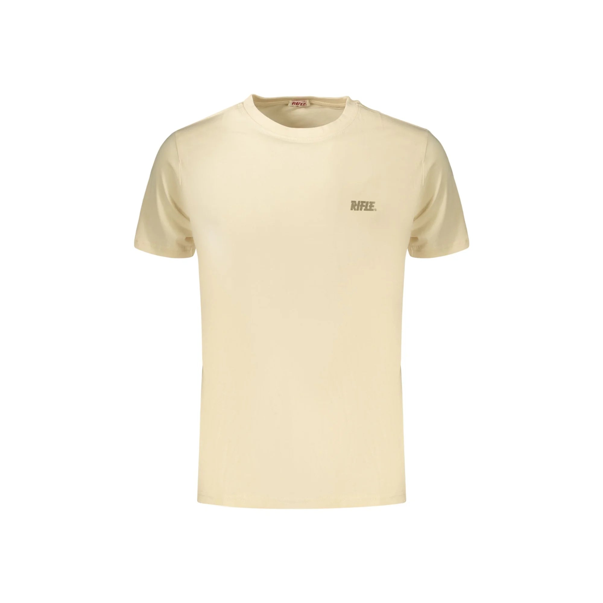 RIFLE T-SHIRT MANICHE CORTE UOMO BEIGE