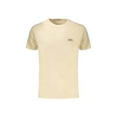 Rifle T-Shirt Maniche Corte Uomo Beige Stampa