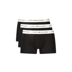 Tommy Hilfiger Bokserki Męskie Czarny Z Nadrukiem Logo